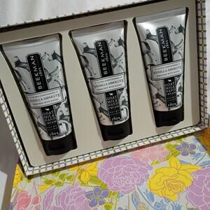 Beekman Gift Box set of 3-VANILLA ABSOLUTE 2 oz Goat Milk Hand Cream NIB
